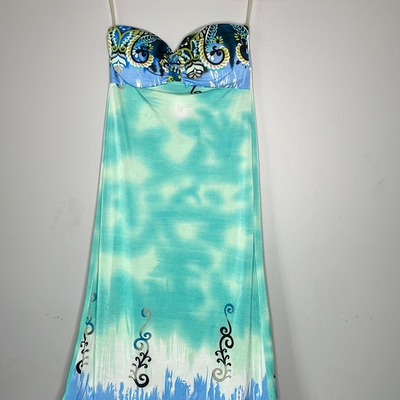 Island Wear Floor Length Tube Dress - Picture 1 of 5